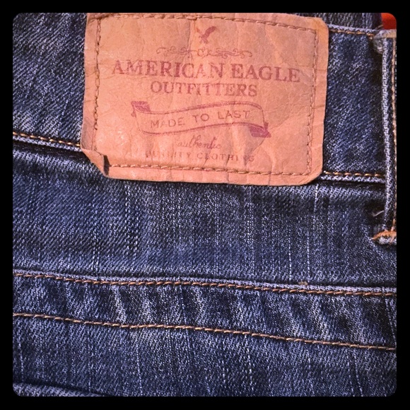 American Eagle size 14 Straight 77 jeans