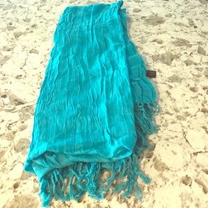 Bright Blue Express Scarf