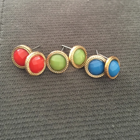 Earring studs.
