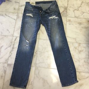 Holister distressed jeans