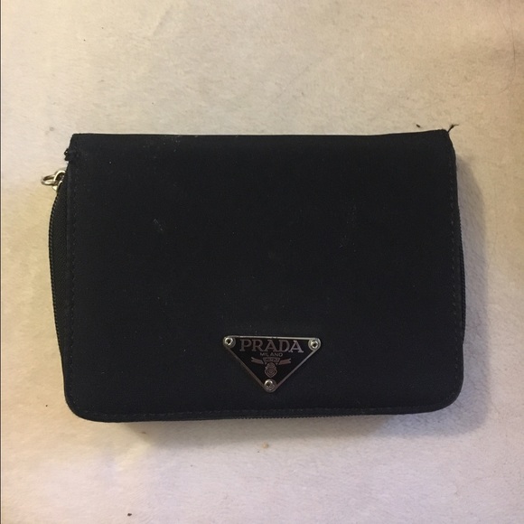 Prada black wallet