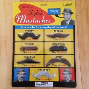 FREE IN BUNDLE | Self-adhesive stylish mustaches