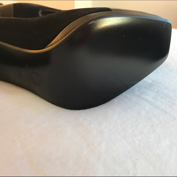 Dries Van Noten Suede Tortoise Shell Heels - Picture 4 of 4