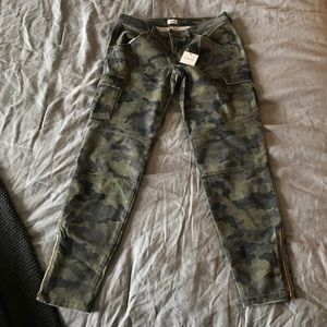 Brand new camo skinnies.