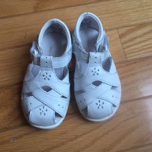 Stride Rite white dress sandals