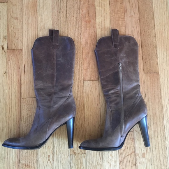 BCBGirls brown high heeled boots