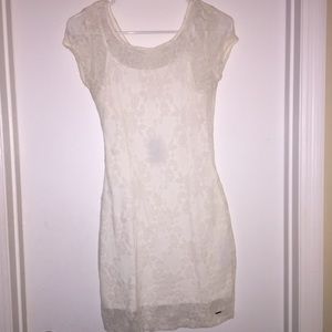 Hollister white Lace dress