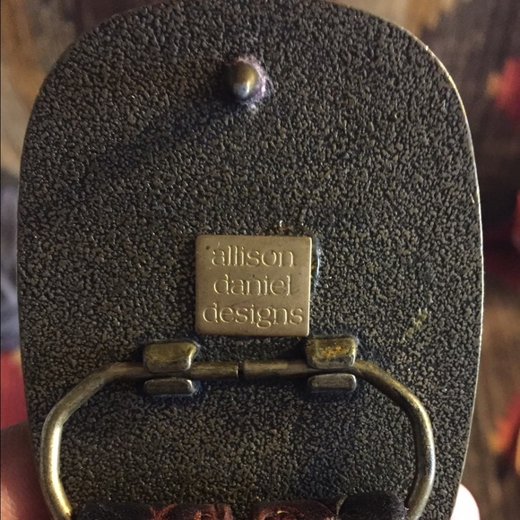 ✨Allison Daniel Designs✨ leather belt! 37" - Picture 4 of 4