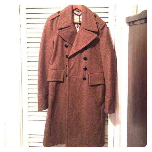 Burberry peacoat brown
