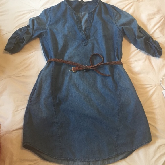 Denim tunic by Paper Crane