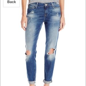 Women's Ada Dark Ripped Vintage Jean