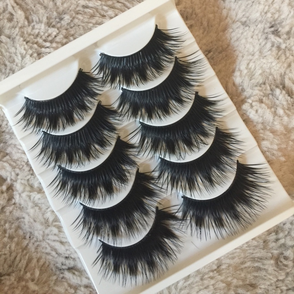 5 pair drama lashes