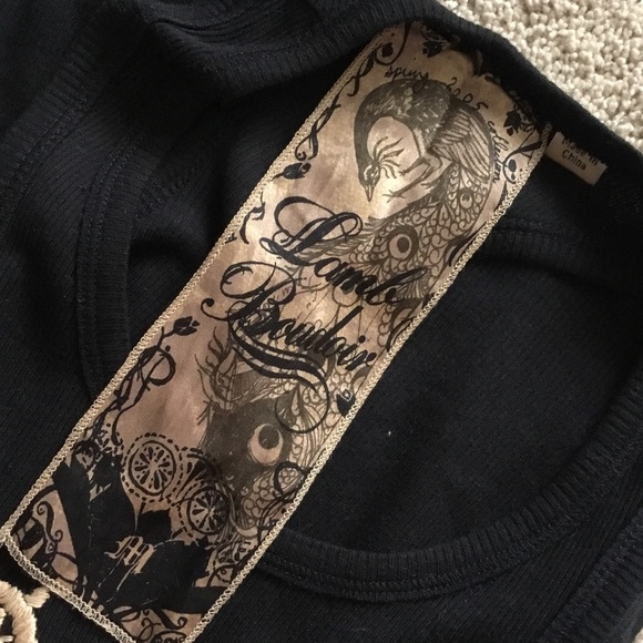 L.A.M.B. Tops - Rare L.A.M.B. Logo embroidered tank L.A.M.B. Tops - Rare L.A.M.B. Logo embroidered tank