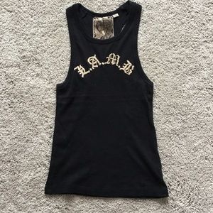 L.A.M.B. Tops - Rare L.A.M.B. Logo embroidered tank L.A.M.B. Tops - Rare L.A.M.B. Logo embroidered tank