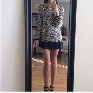Leopard print dress