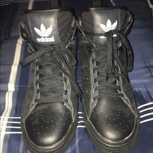 Black adidas shoes NEVER WORN