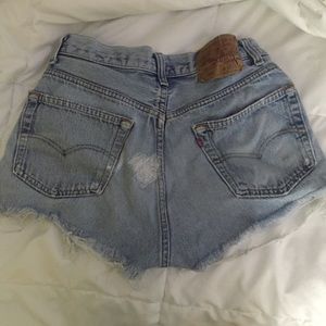 Urban Renewal vintage high waisted Levi shorts