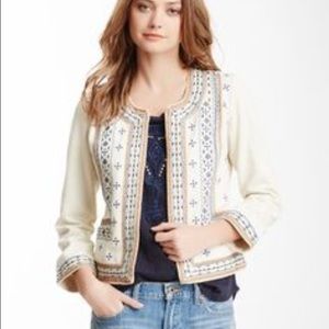 Lucky Brand 'Ethnic Embroidered' jacket Medium