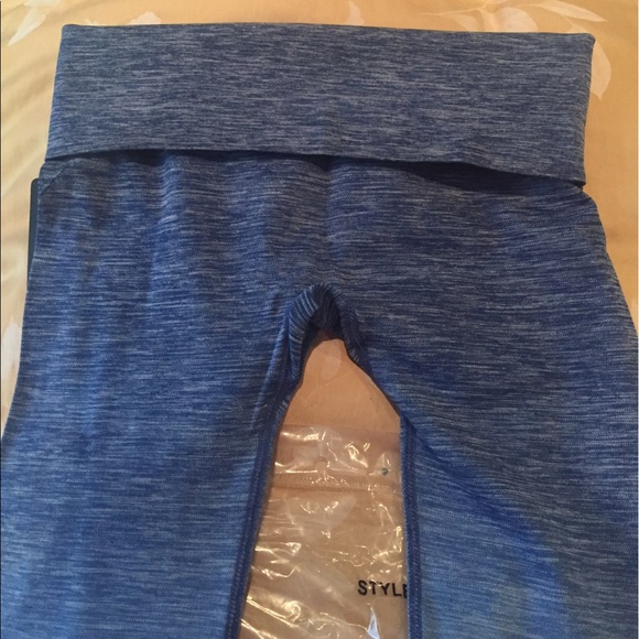 Ombré denim blue leggings - Picture 3 of 3