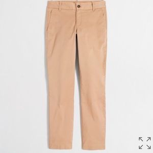J Crew Frankie Chino Pant Khakis