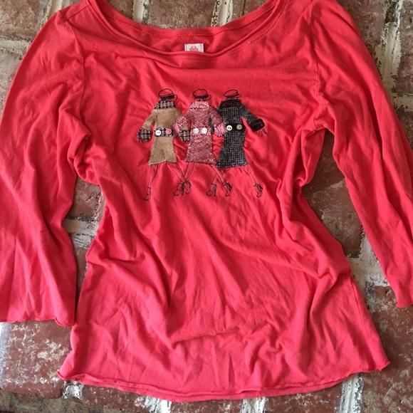 Anthropologie tee. - Picture 1 of 3