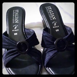 Dark Navy Blue Slip on Dress Shoes