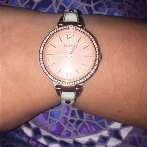 Fossil Leather Watch