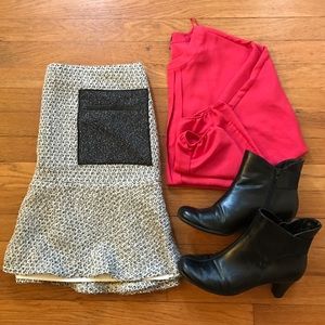 🛍FINAL 24H SALE🛍 LOFT Red Long-Sleeve Blouse