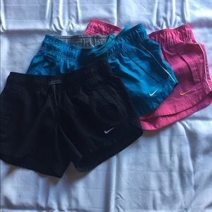 3 Nike workout shorts