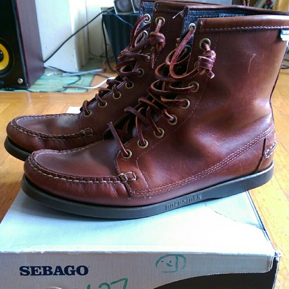 Men\'s Sebago x Ronnie Fieg Boat Boots Size 7