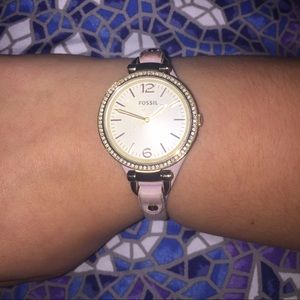 Fossil Leather Watch