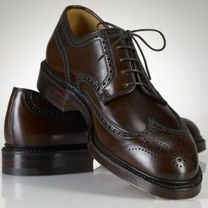 Cordovan Marlow Wing Shoes Lauren Men's Ralph oCWExBQrde