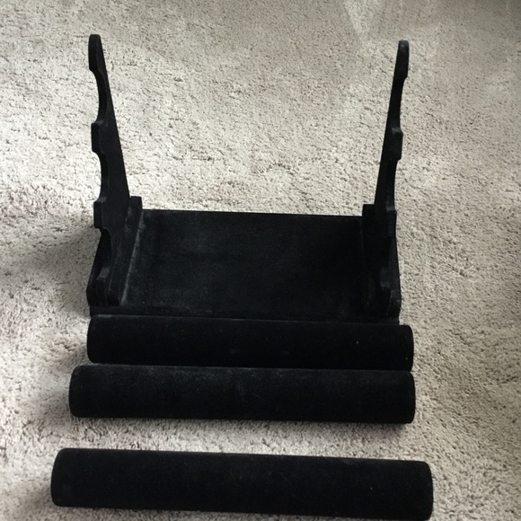 Accessories - Black 3 tier bracelet holder, display rack. Accessories - Black 3 tier bracelet holder, display rack.