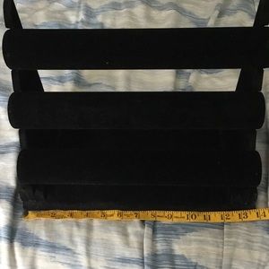 Accessories - Black 3 tier bracelet holder, display rack. Accessories - Black 3 tier bracelet holder, display rack.