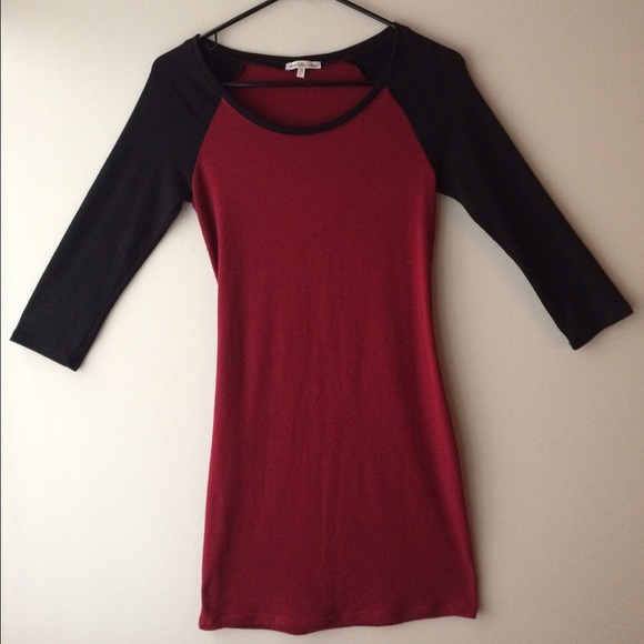 Maroon Dress (Charlotte Russe)