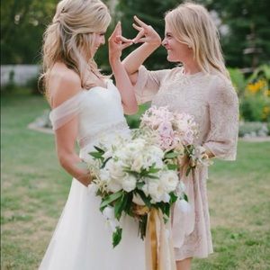 Needle and Thread Blush Sequence Dress