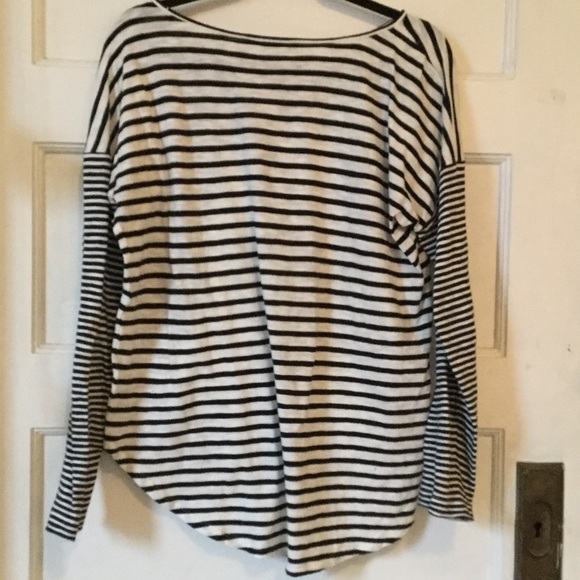 Loft, stripped long sleeve top