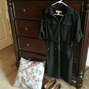 MICHAEL Michael Kors black dress, S, Sleeves