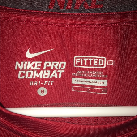 Nike pro combat short sleeve - Picture 2 of 2