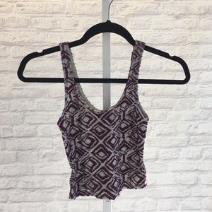 Sparkle & Fade Crop Top