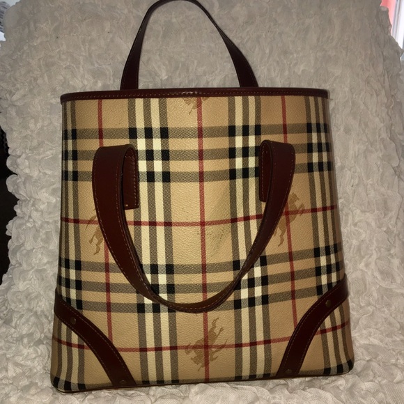 ! Trade only !Authentic Burberry Nova check tote