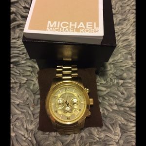 Michael Kors Gold Oversized WAtch