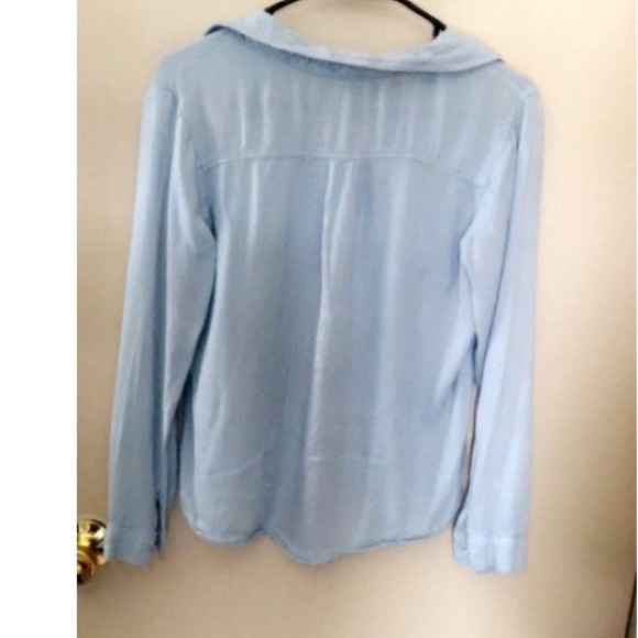 Blue Button Down - Picture 2 of 3