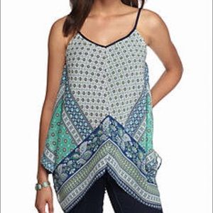 A Byer spaghetti strap blouse