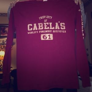 Cabela's long sleeve tshirt