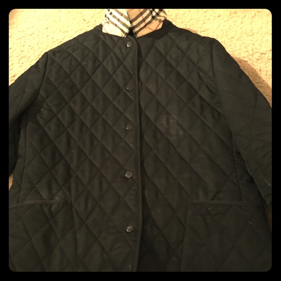 Ladies Burberry quilted jacket