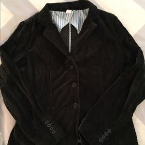 J Crew Velvet Blazer