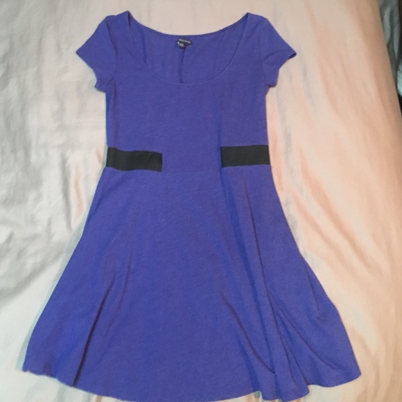 Indigo skater dress