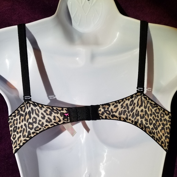 Pink by Victoria's Secret Leopard Print 32C bra - Picture 5 of 5