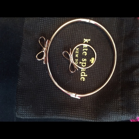 Kate spade bracelet and ring size 7 rose gold